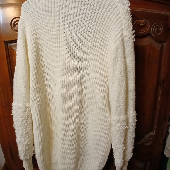 Simply Vera By Vera Wang Tunic Length Open Front Sweater XL - Picture 5 of 5